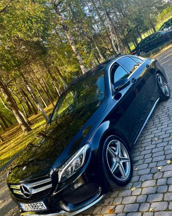 mercedes benz klasa c biała Mercedes-Benz Klasa C cena 105000 przebieg: 143000, rok produkcji 2016 z Biała